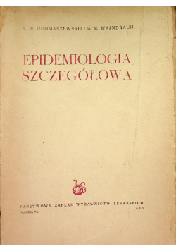 Epidemiologia szczegółowa