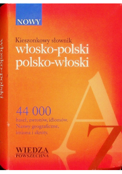 Kieszonkowy słownik włosko-polski polsko- włoski