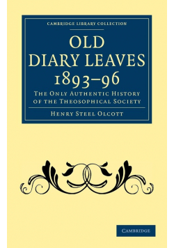 Old Diary Leaves 1893-6