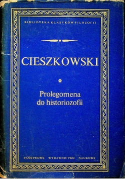 Prolegomena do historiozofii