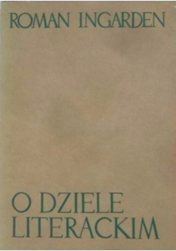 O dziele literackim