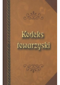 Kodeks towarzyski