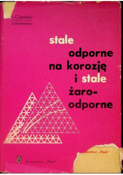 Stale odporne na korozję i stale żaroodporne