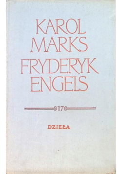 Marks Engels Dzieła Tom 17