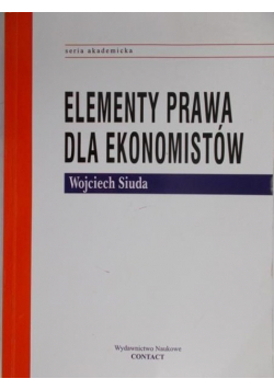 Elementy prawa dla ekonomistów