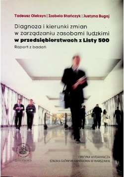 Diagnoza i kierunki zmian w zarządzaniu zasobami ludzkimi