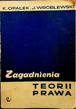 Zagadnienia teorii prawa