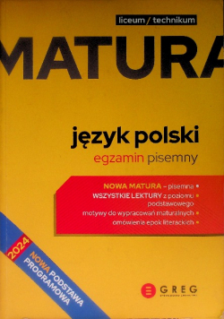 Język polski. Matura. Egzamin pisemny. Repetytorium maturalne.
