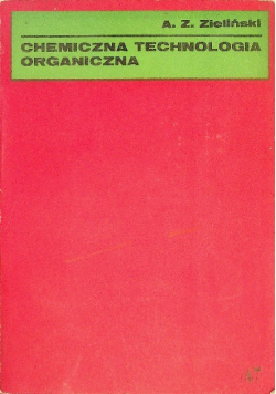 Chemiczna technologia organiczna