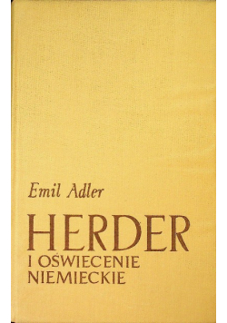 Herder i oświecenie niemieckie