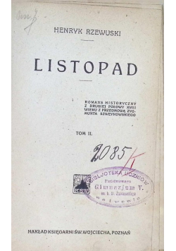 Listopad Tom 2 1948 r.