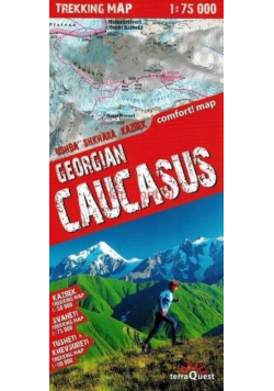 Trekking map Georgian Caucasus 1:75 000