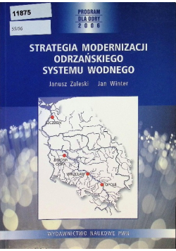 Strategia modernizacji odrzańskiego systemu wodnego