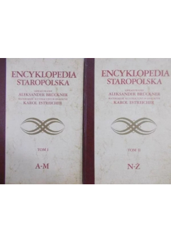 Encyklopedia staropolska Tom 1 i 2