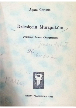 Dziesięciu murzynków