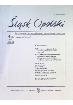Śląsk Opolski  Nr 4 (46) / 01