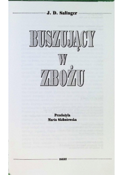 Buszujący w zbożu