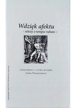 Wdzięk afektu teksty o tempie rubato