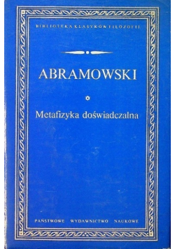 Metafizyka  doświadczalna