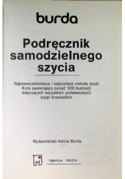 Burda Podręcznik samodzielnego szycia