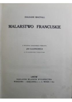 Malarstwo francuskie 1913 r.