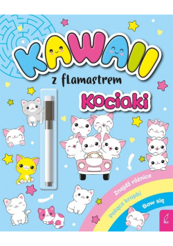 Kawaii z flamastrem. Kociaki