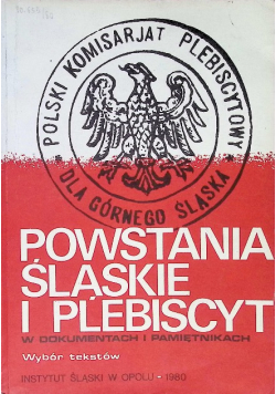 Powstania śląskie i plebiscyty