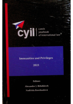 Czech yearbook of International Law Immunities and Privileges