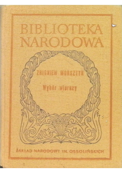 Morsztyn Wybór wierszy