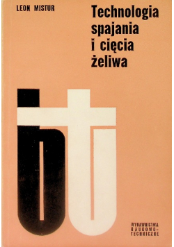 Technologia spajania i cięcia żeliwa