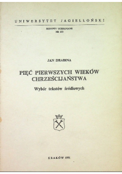 Pięć pierwszych wieków chrześcijaństwa