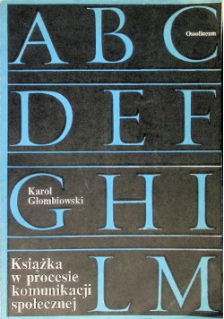 Książka w procesie komunikacji społecznej