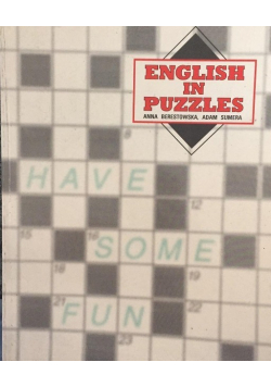English in puzzles