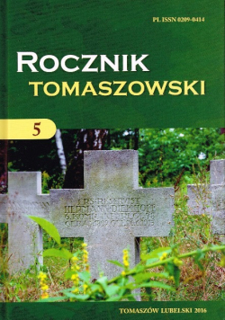 Rocznik Tomaszowski Nr 5 / 16