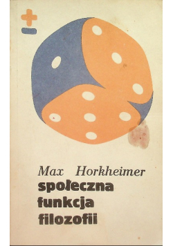 Społeczna funkcja filozofii