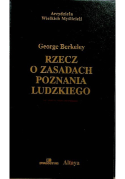 Rzecz o zasadach poznania ludzkiego