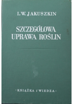 Szczegółowa uprawa roślin