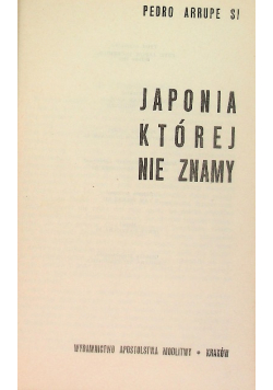 Japonia której nie znamy