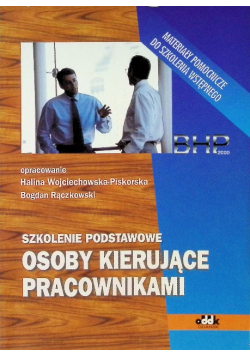 Szkolenie podstawowe Osoby kierujące pracownikami
