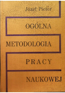 Ogólna metodologia pracy naukowej