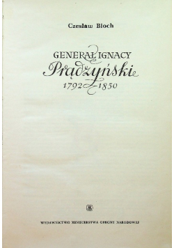 Generał Ignacy Prądzyński 1792 - 1850