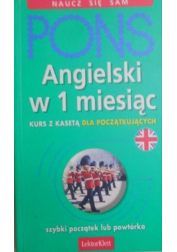 PONS: Angielski w 1 miesiąc