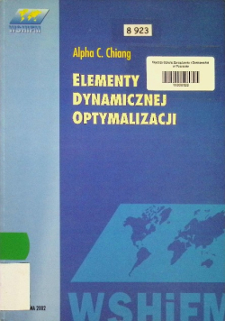 Elementy dynamicznej  optymalizacji