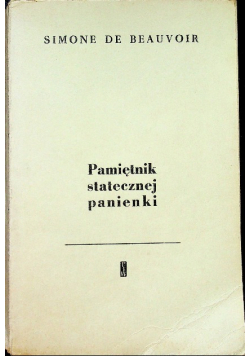 Pamiętnik statecznej panienki