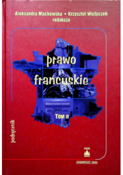 Prawo francuskie Tom II