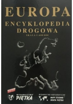 Europa Encyklopedia drogowa skala 1 do 600 000
