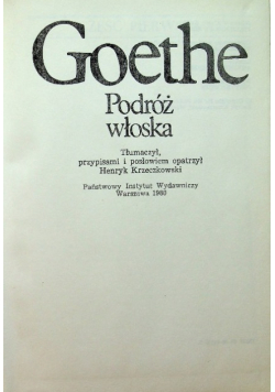 Podróż włoska