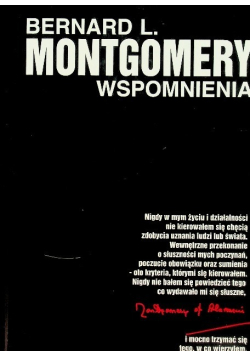 Wspomnienia Montgomery