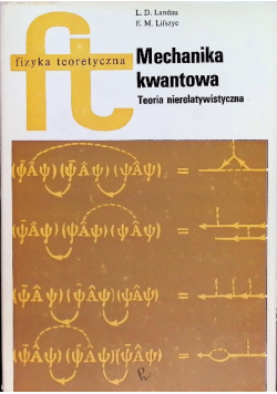 Mechanika kwantowa Teoria nierelatywistyczna