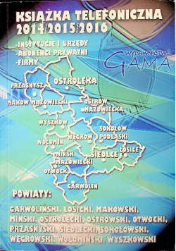 Książka Telefoniczna 2014 / 2015 / 2016